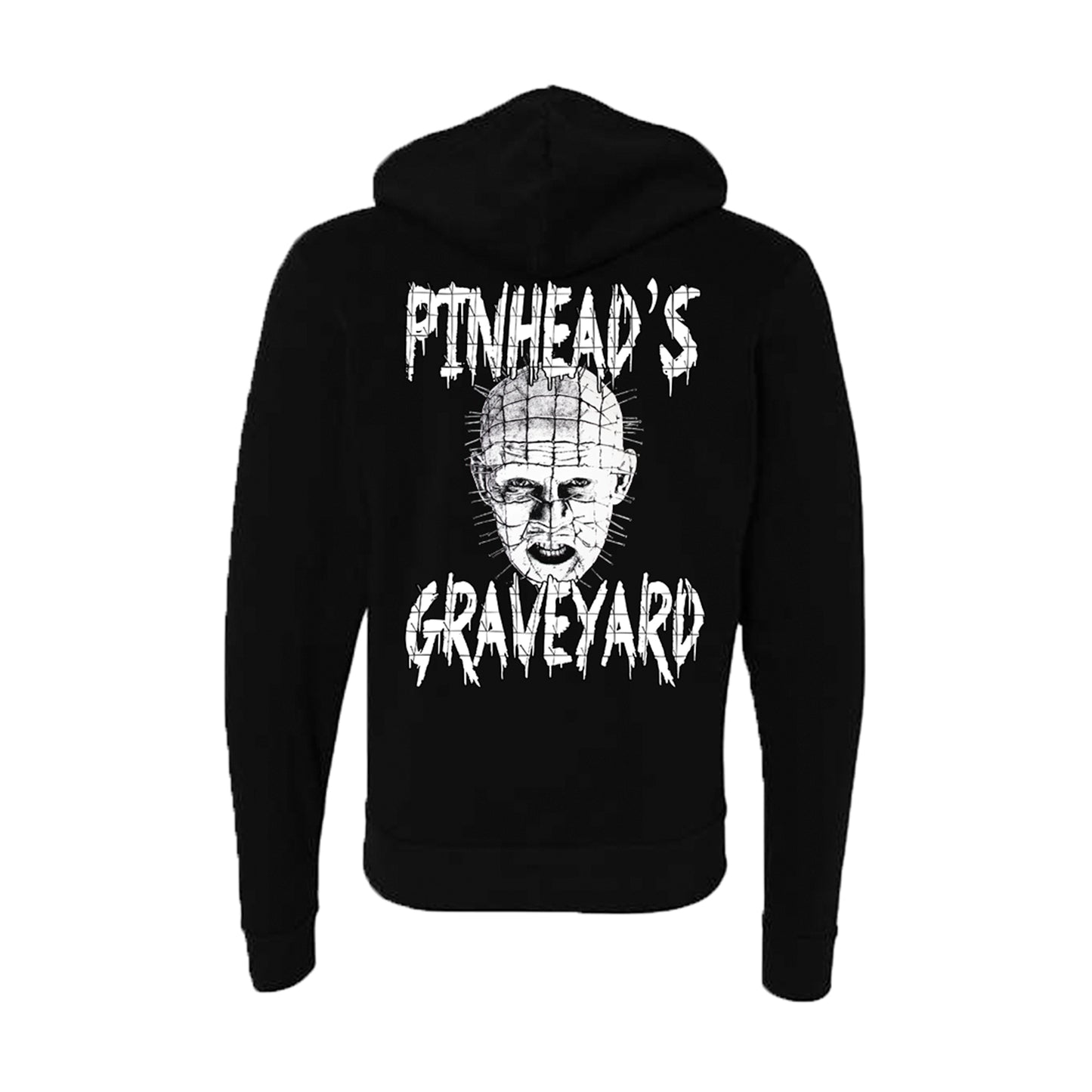 Hoodie - Pull Over - White Logo Retro