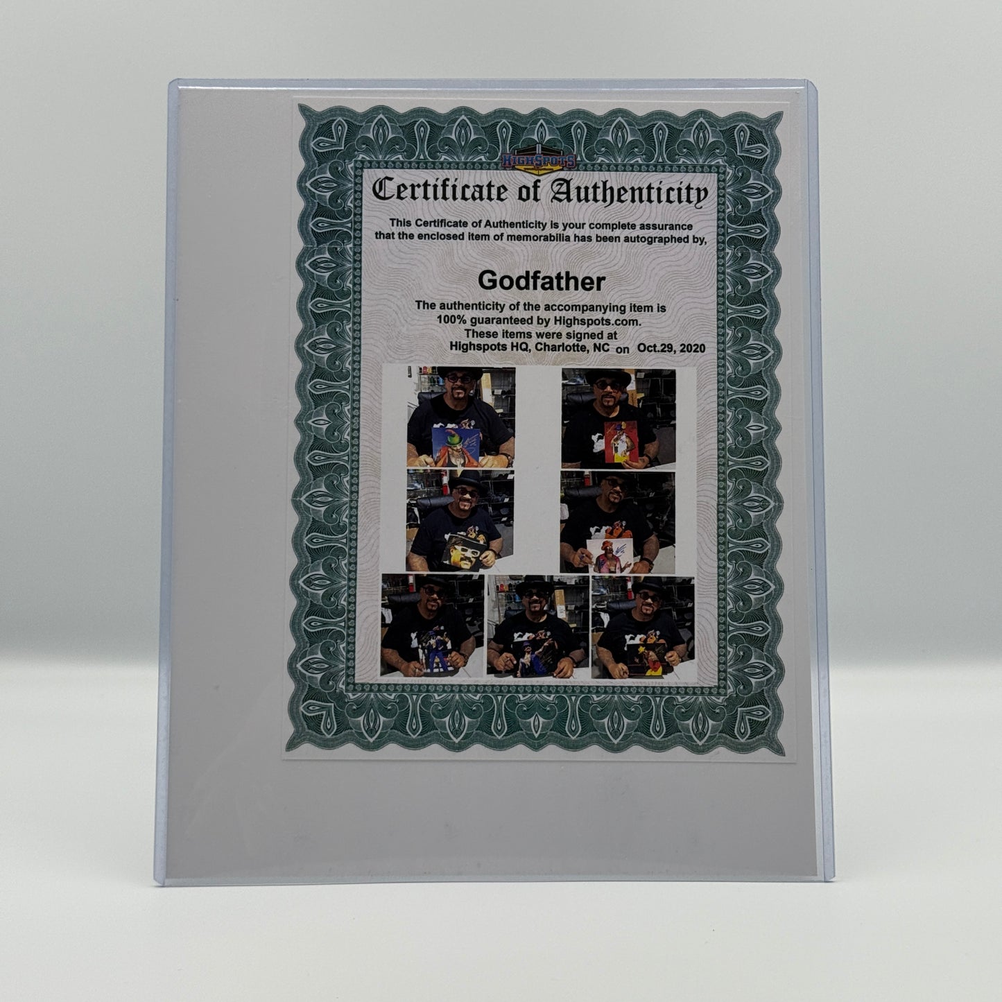 Godfather Signed 8x10 Photo - WWF WWE Wrestling