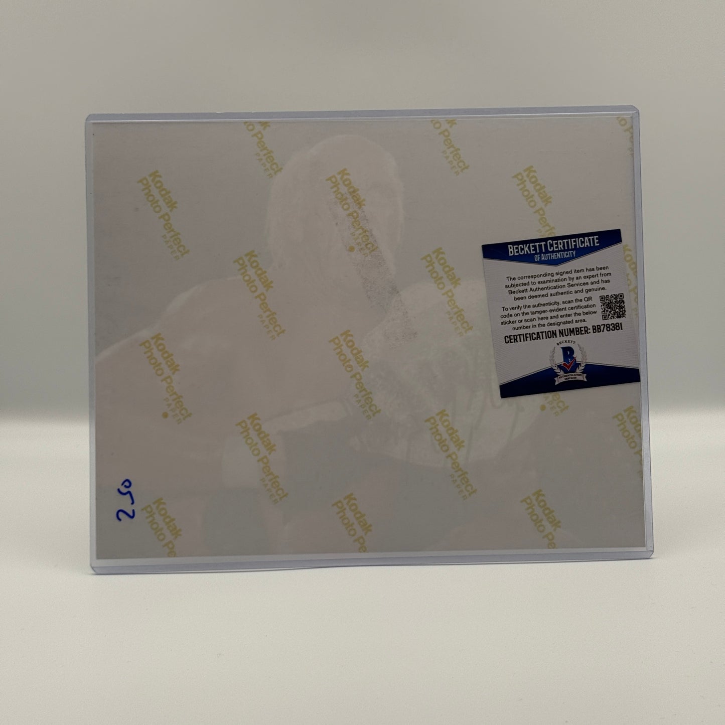 Hulk Hogan Signed 8x10 Hollywood Photo Beckett - WWF WCW Wrestling