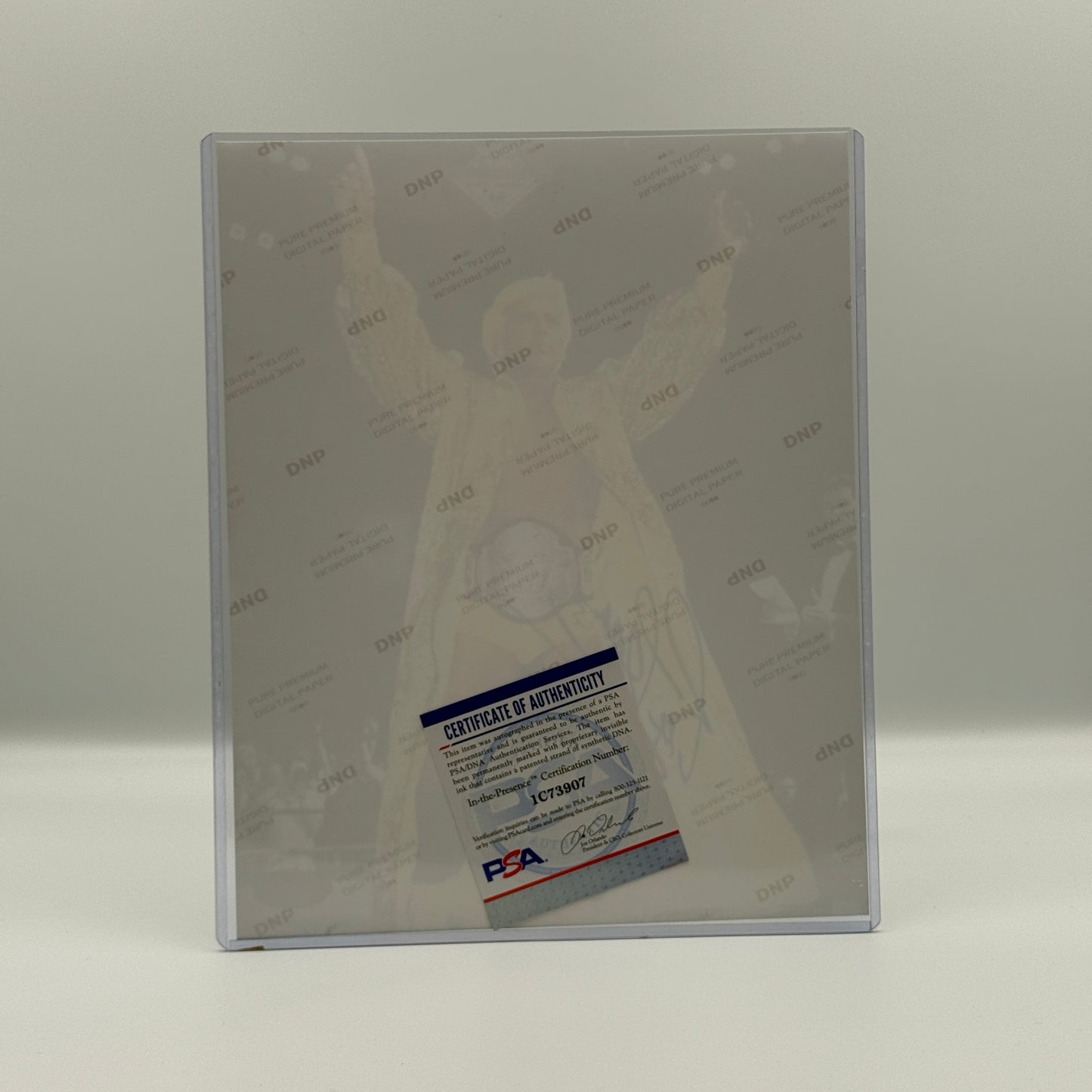 Ric Flair Signed 8x10 Robe Photo PSA - WCW Wrestling