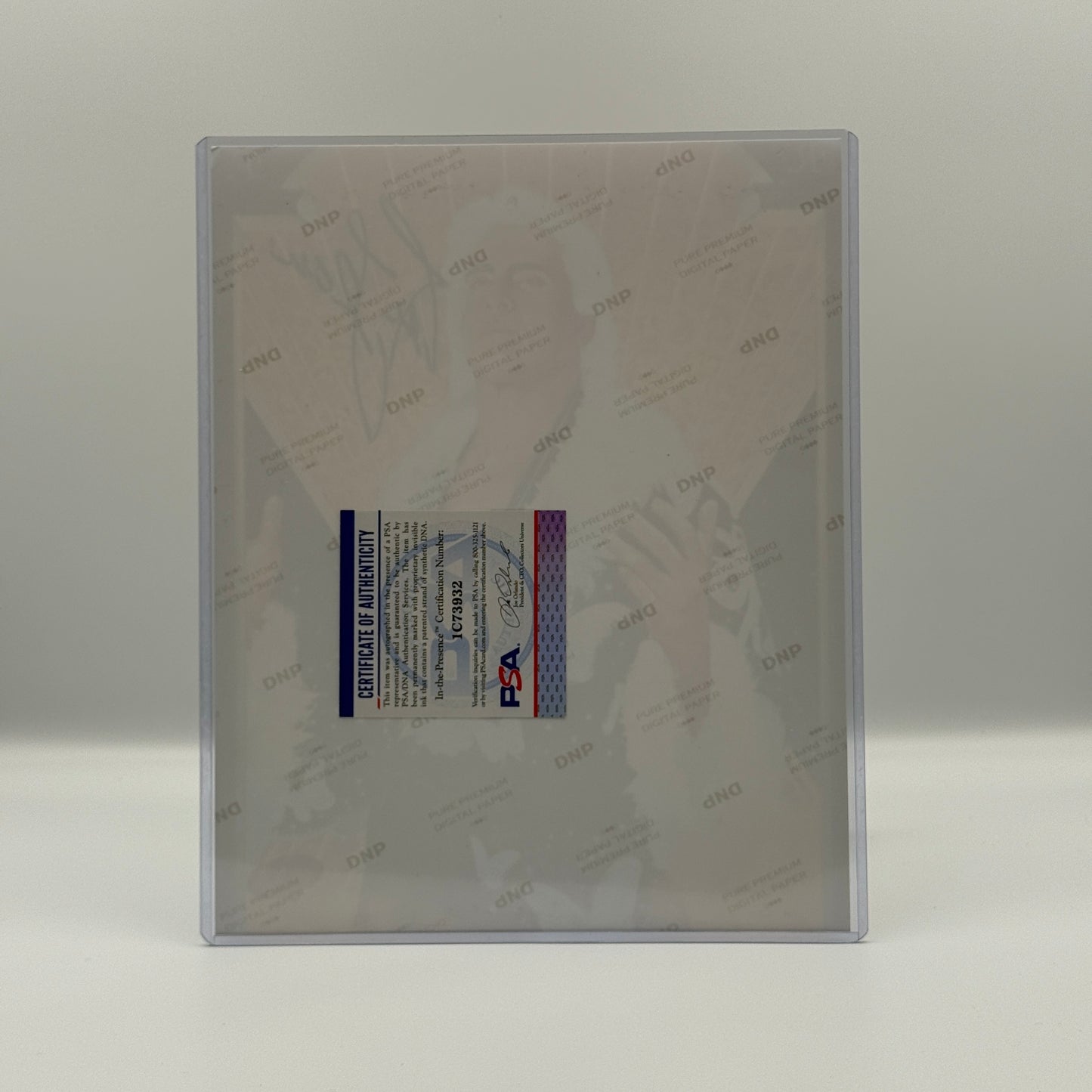 Ric Flair Signed 8x10 Photo PSA - WCW Wrestling