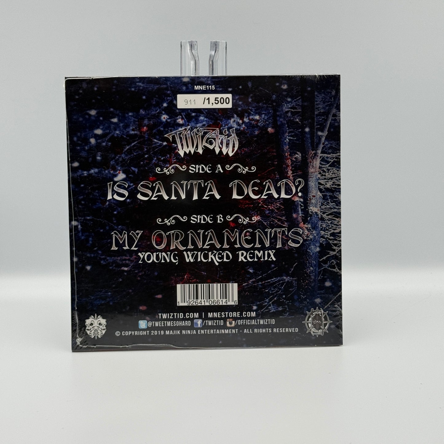 Twiztid A Very Twiztid Christmas 7” Vinyl Record Sealed 911 / 1500