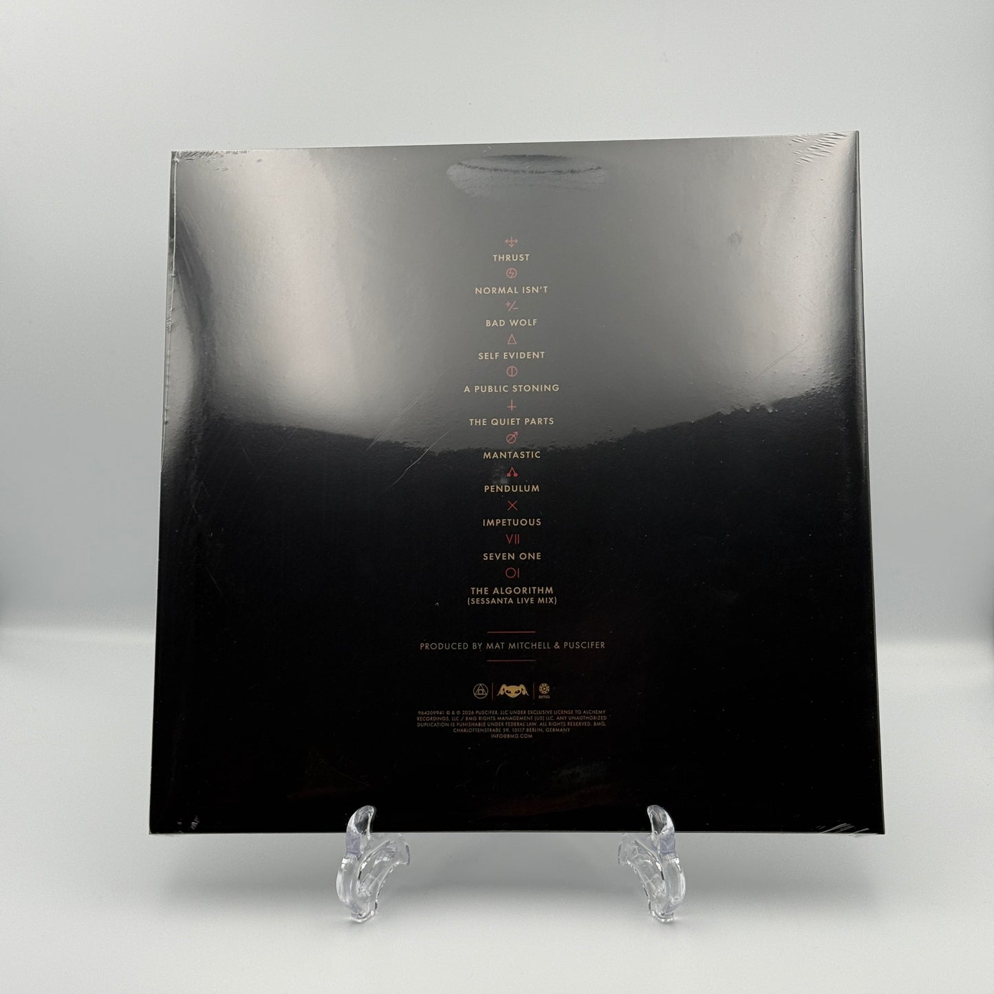 Puscifer - Normal Isn't - "Black Ice & Clear With Black Splatter" Vinyl Record