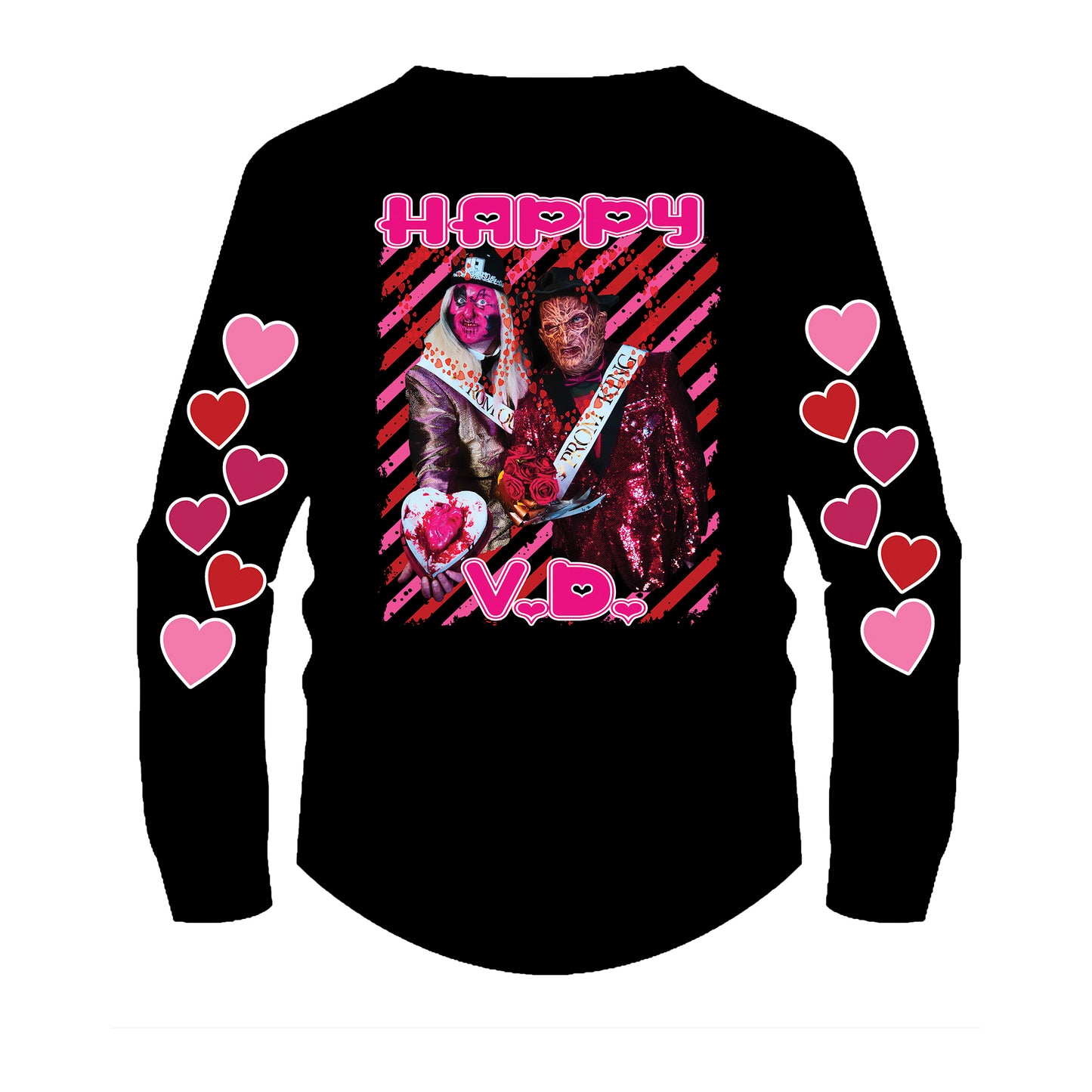 Long Sleeve T-Shirt - Happy V.D.