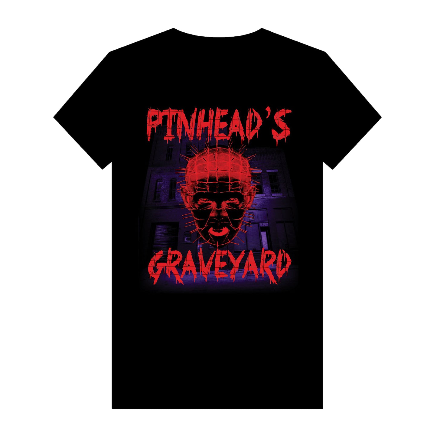 Pinhead's Graveyard T-Shirt - Negative Logo