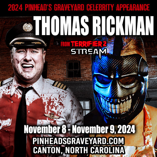 Thomas Rickman Stream Player 3 Costume Photo-Op - Friday Nov 8, 2024 6:00pm