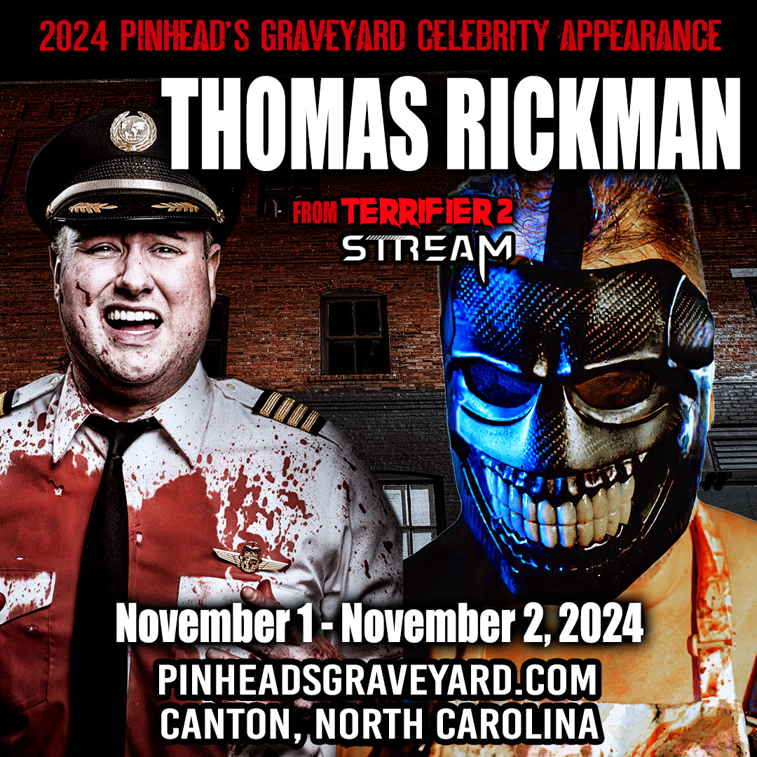 Thomas Rickman Stream Player 3 Costume Photo-Op - Saturday Nov 2, 2024 6:00pm