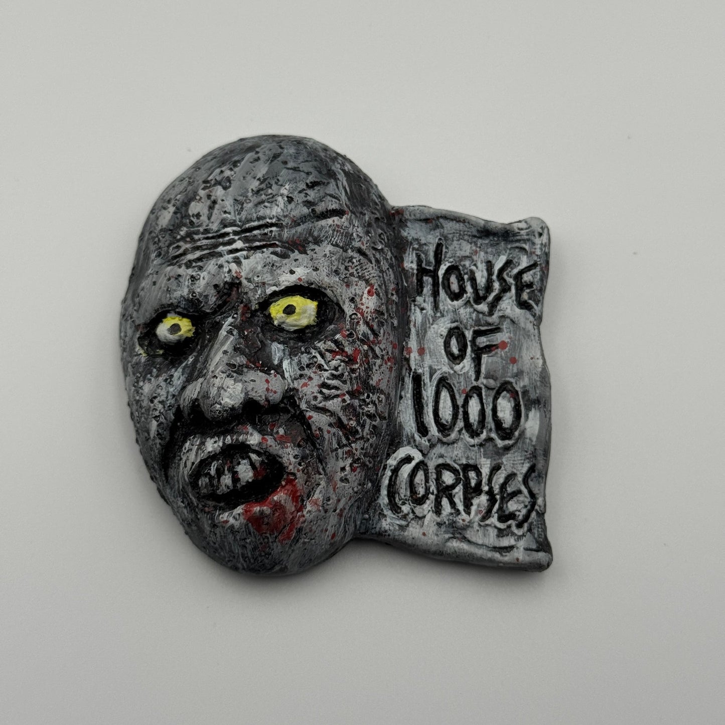 Rob Zombie's House Of 1000 Corpses Gregg Gibbs 10th Anniversary Magnet Signed