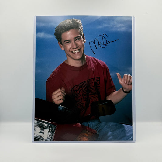 Mark-Paul Gosselaar Signed 11x14 Photo JSA Saved By The Bell