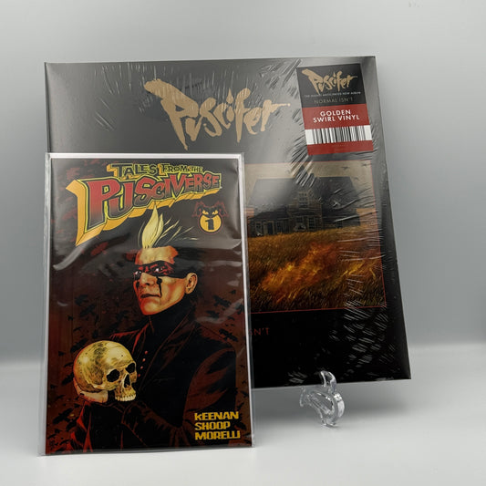 Puscifer - Normal Isn't - Golden Swirl Vinyl Record & Comic Book
