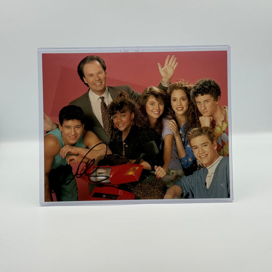 Mario Lopez Signed 8x10 Photo JSA Saved By The Bell