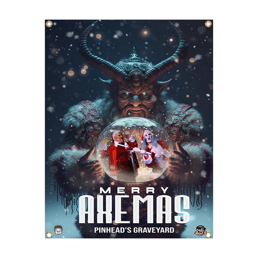 Fabric Flag - Krampus