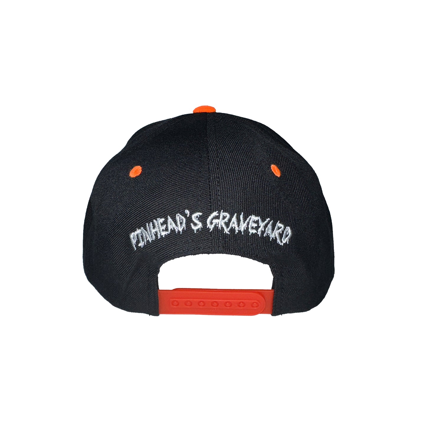 Hat - Snapback Orange Embroidered