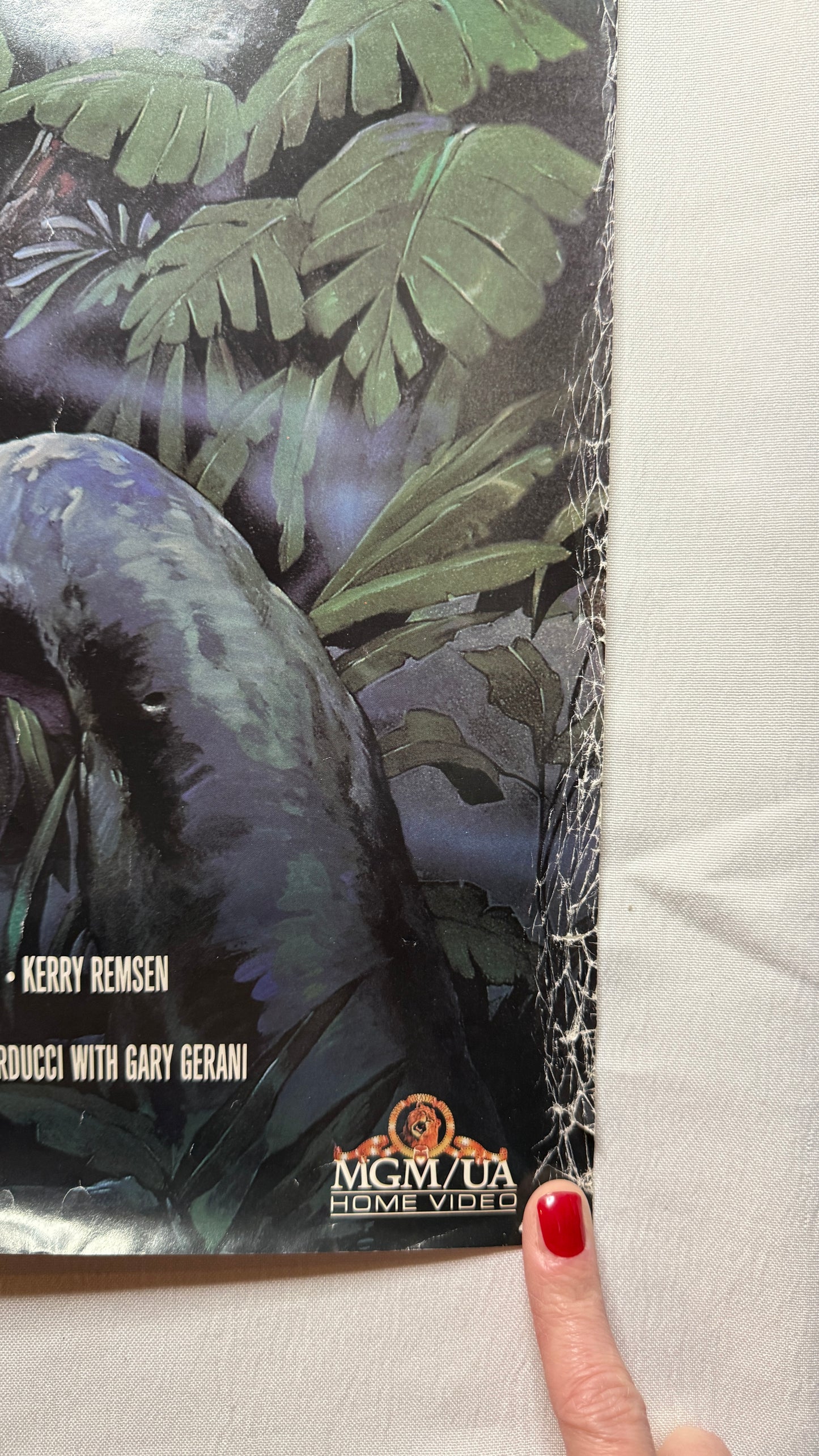 Pumpkinhead Lance Henriksen Original Signed Movie Poster