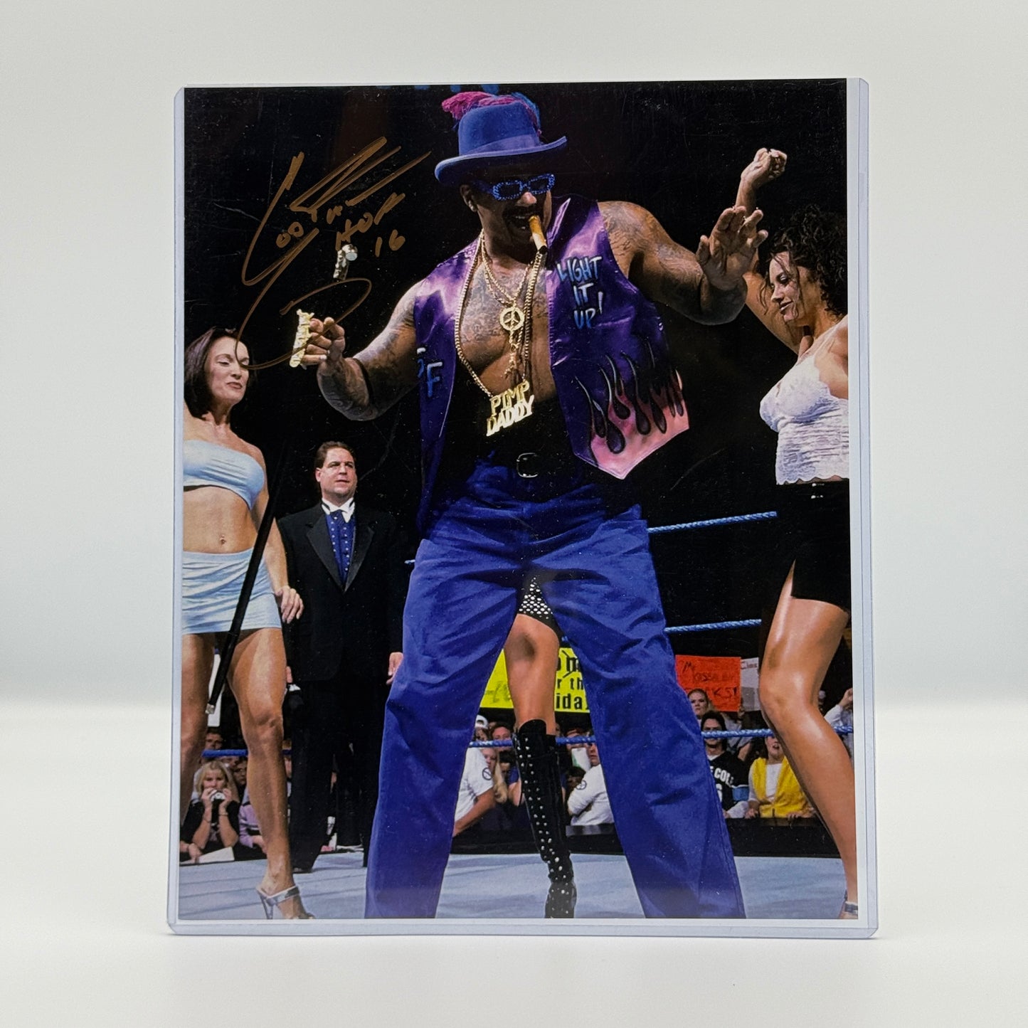 Godfather Signed 8x10 Photo HOF - WWF WWE Wrestling