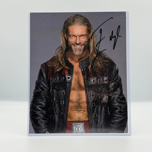 Edge Adam Copeland Signed 8x10 Photo - WWF WWE AEW Wrestling