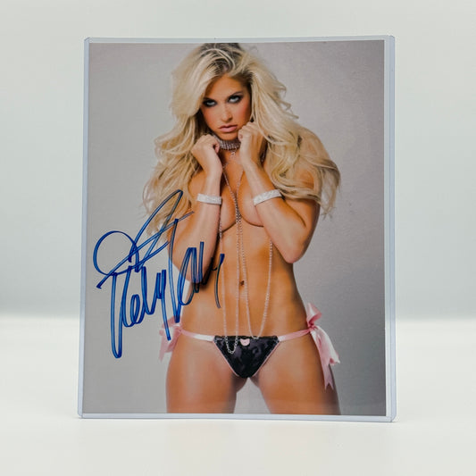Kelly Kelly Signed 8x10 Photo - WWF WWE Wrestling