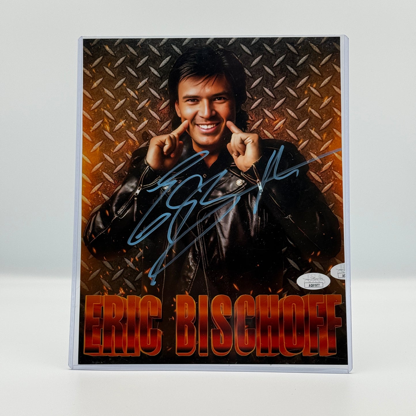 Eric Bischoff Signed 8x10 Photo JSA - WCW Wrestling