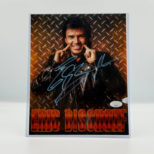 Eric Bischoff Signed 8x10 Photo JSA - WCW Wrestling