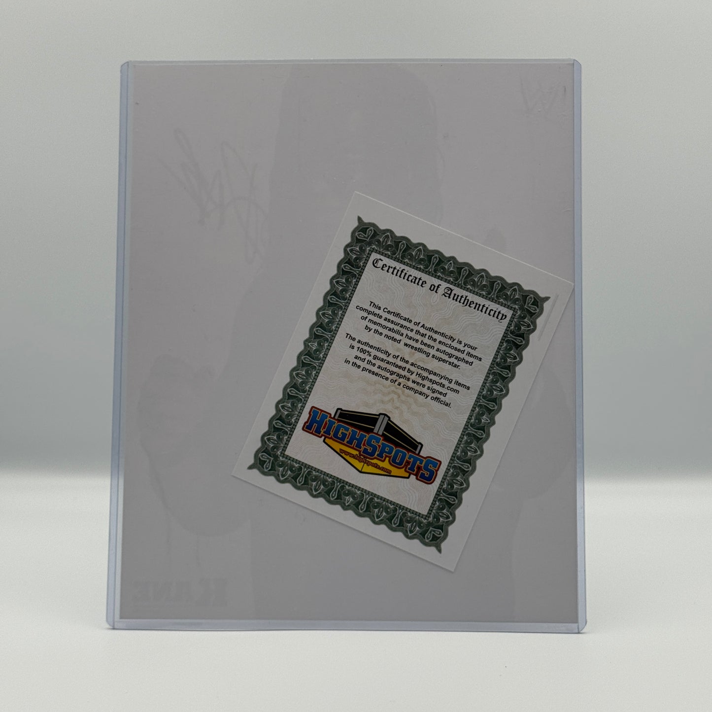 Kane Signed 8x10 Photo - WWF WWE Wrestling