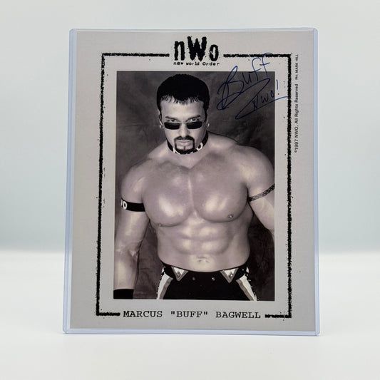 Buff Bagwell NWO Signed 8x10 Photo - WCW Wrestling
