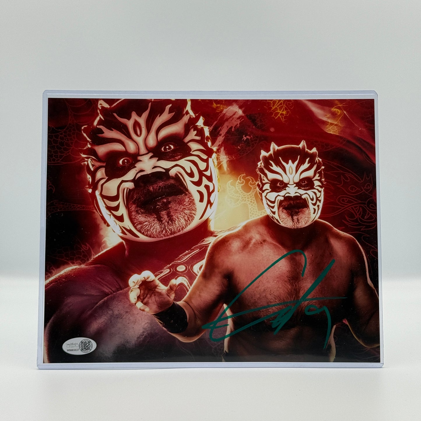 Great Muta Signed 8x10 Photo JSA - WCW NJPW Wrestling