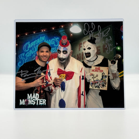 Terrifier 8x10 Photo Dual Signed by David Howard Thornton & Damien Leone