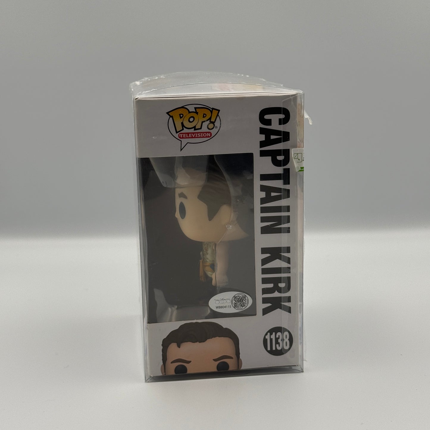 Star Trek William Shatner Signed Funko Pop #1138 JSA