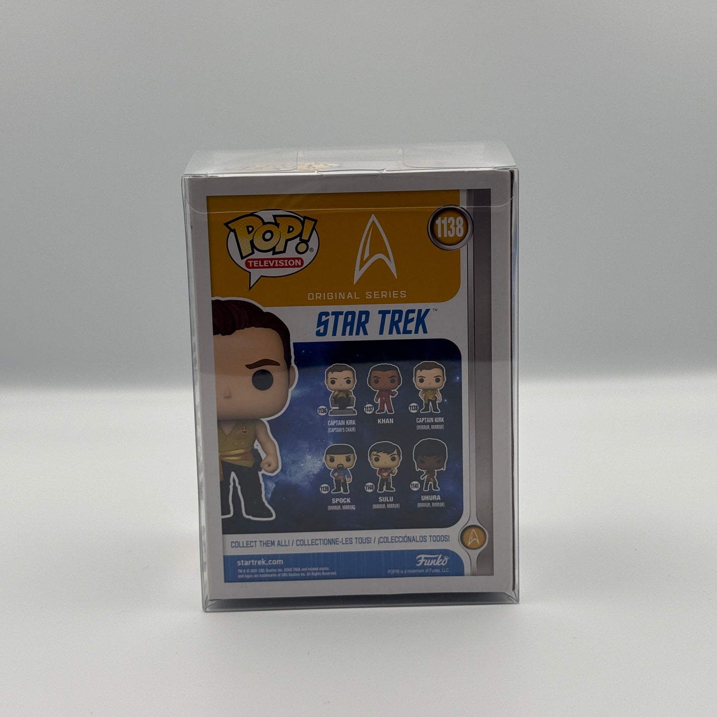 Star Trek William Shatner Signed Funko Pop #1138 JSA