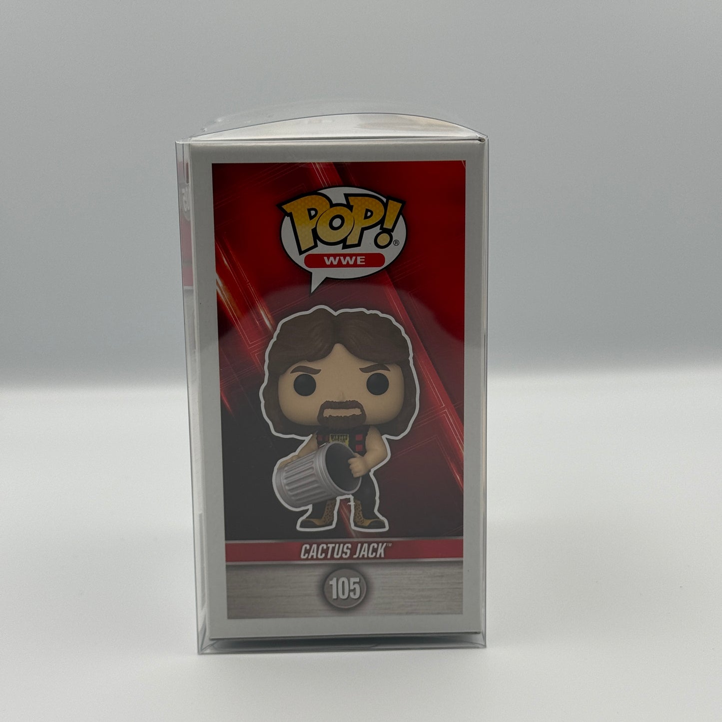 Cactus Jack Mick Foley Signed Gamestop Exclusive Funko Pop #105 - WWF WCW Wrestling