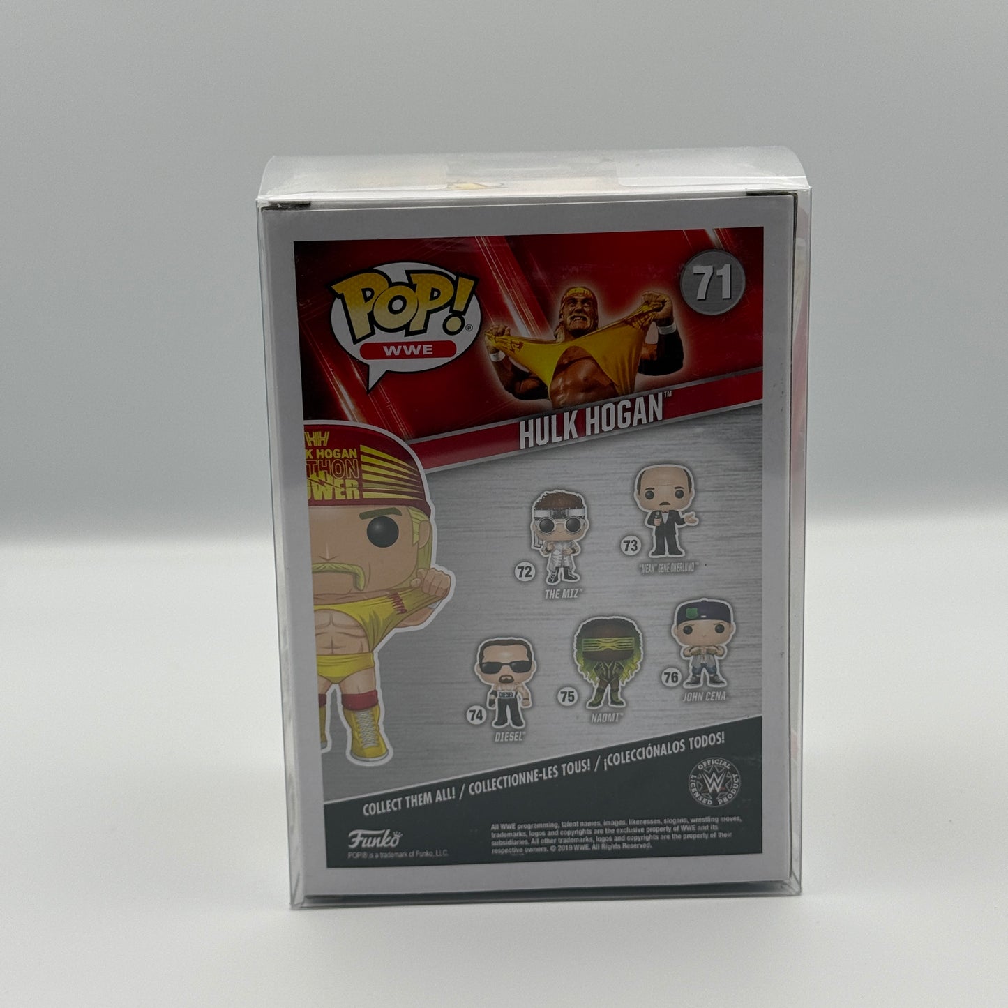 Hulk Hogan Signed Funko Pop #71 - WWF WCW Wrestling