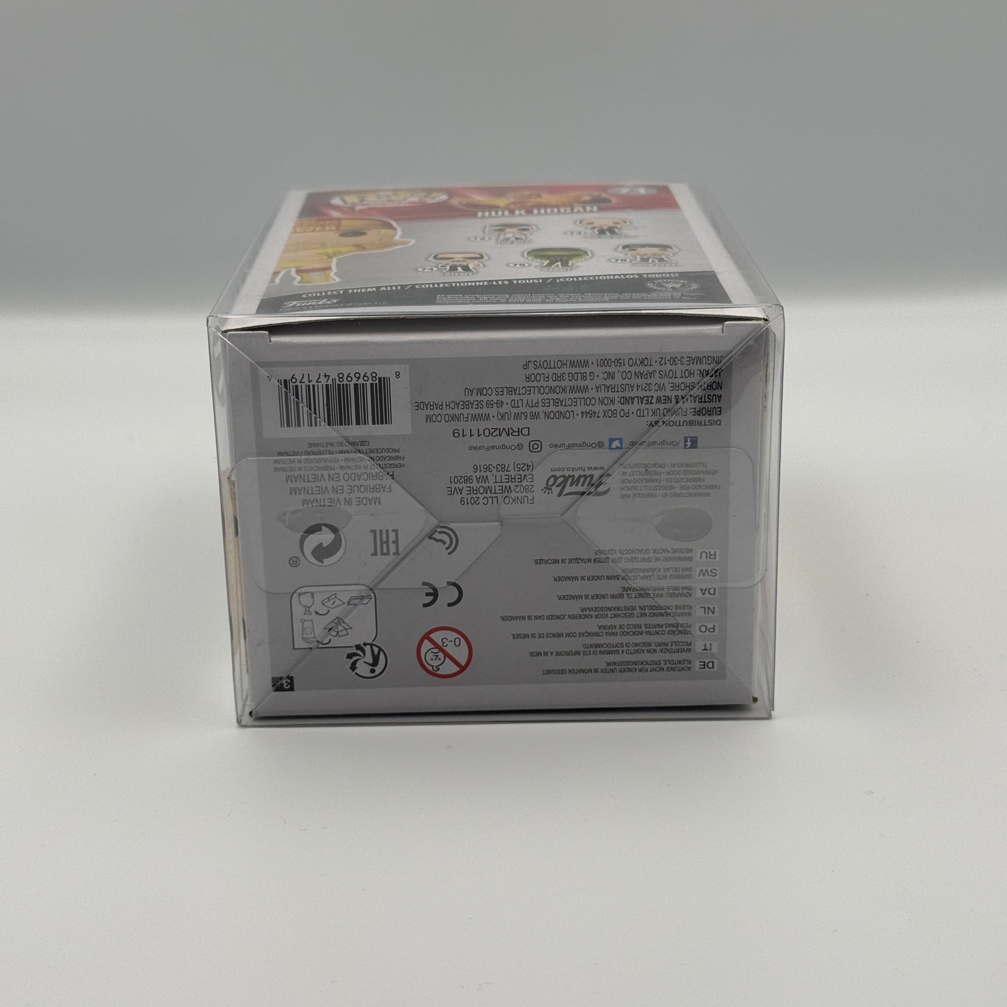 Hulk Hogan Signed Funko Pop #71 - WWF WCW Wrestling