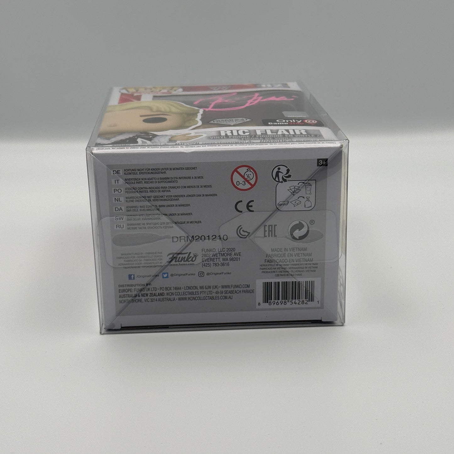 Ric Flair Signed Funko Pop #82 JSA - WCW WWF Wrestling