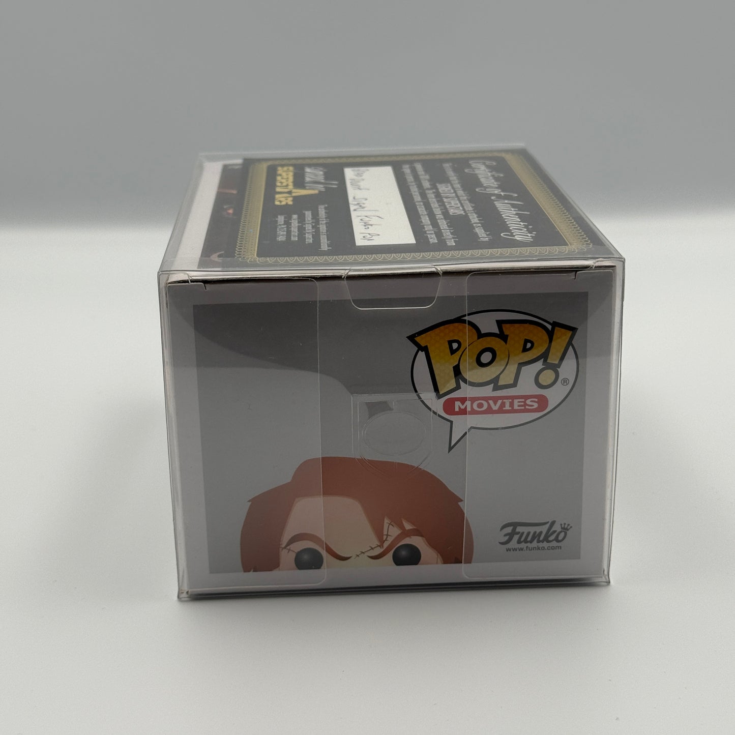 Child's Play Brad Dourif Signed Chucky Funko Pop #56