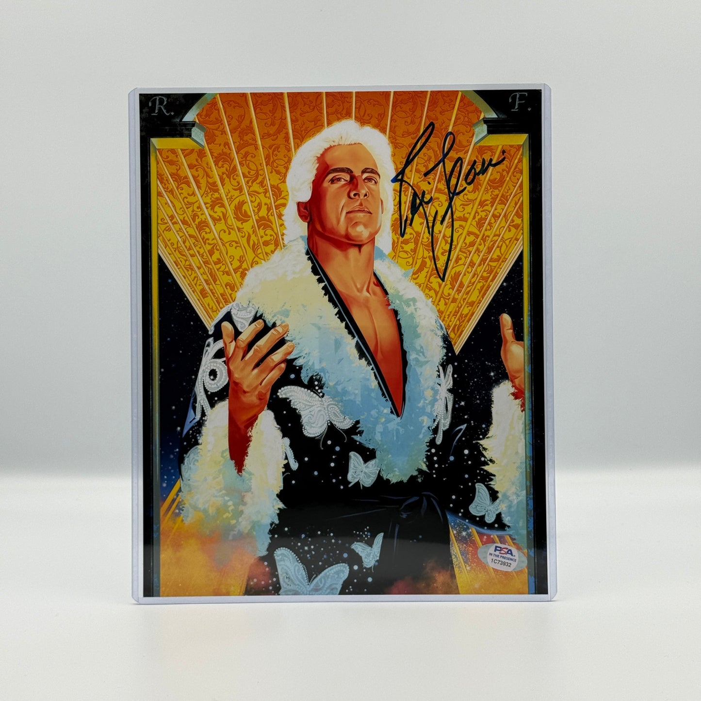 Ric Flair Signed 8x10 Photo PSA - WCW Wrestling