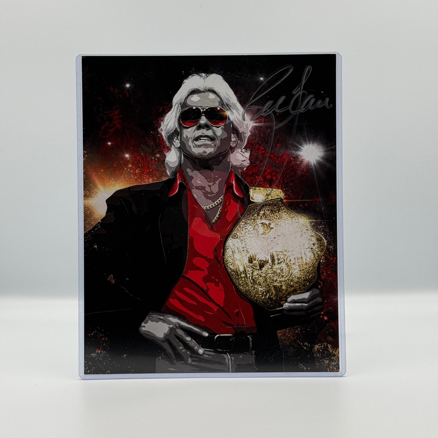 Ric Flair Signed 8x10 Photo - WCW Wrestling