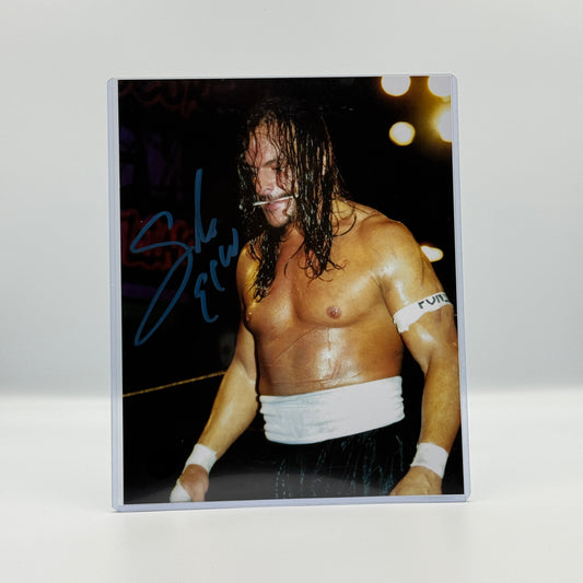 Sabu Signed 8x10 Photo - ECW WWF Wrestling