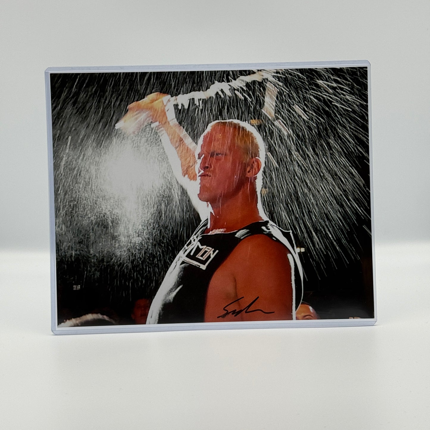 Sandman Signed 8x10 Photo - ECW Wrestling