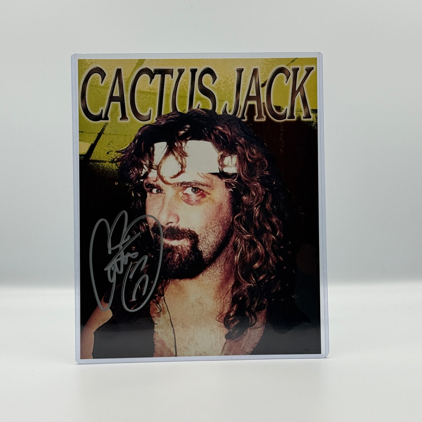 Cactus Jack Mick Foley Signed 8x10 Photo - ECW WWF Wrestling