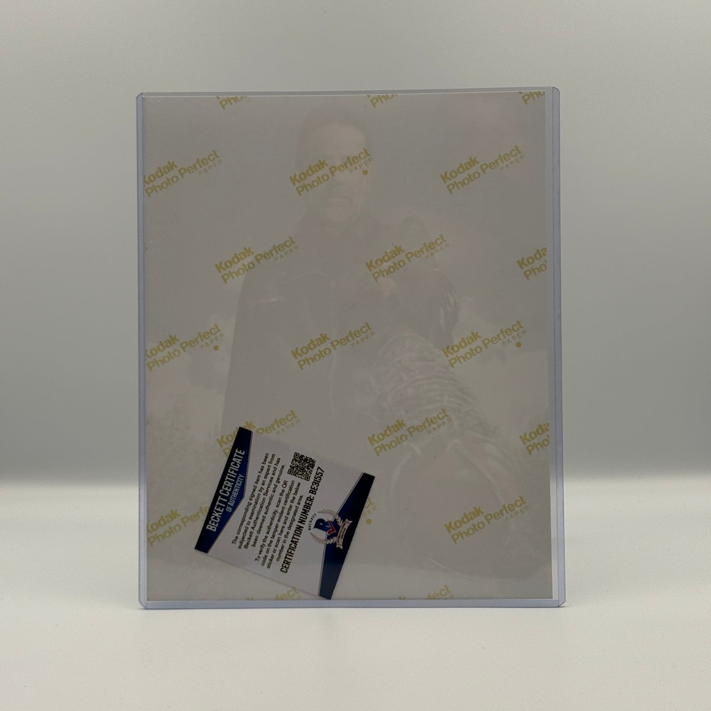 The Walking Dead Jeffrey Dean Morgan Negan Signed 8x10 Photo Beckett