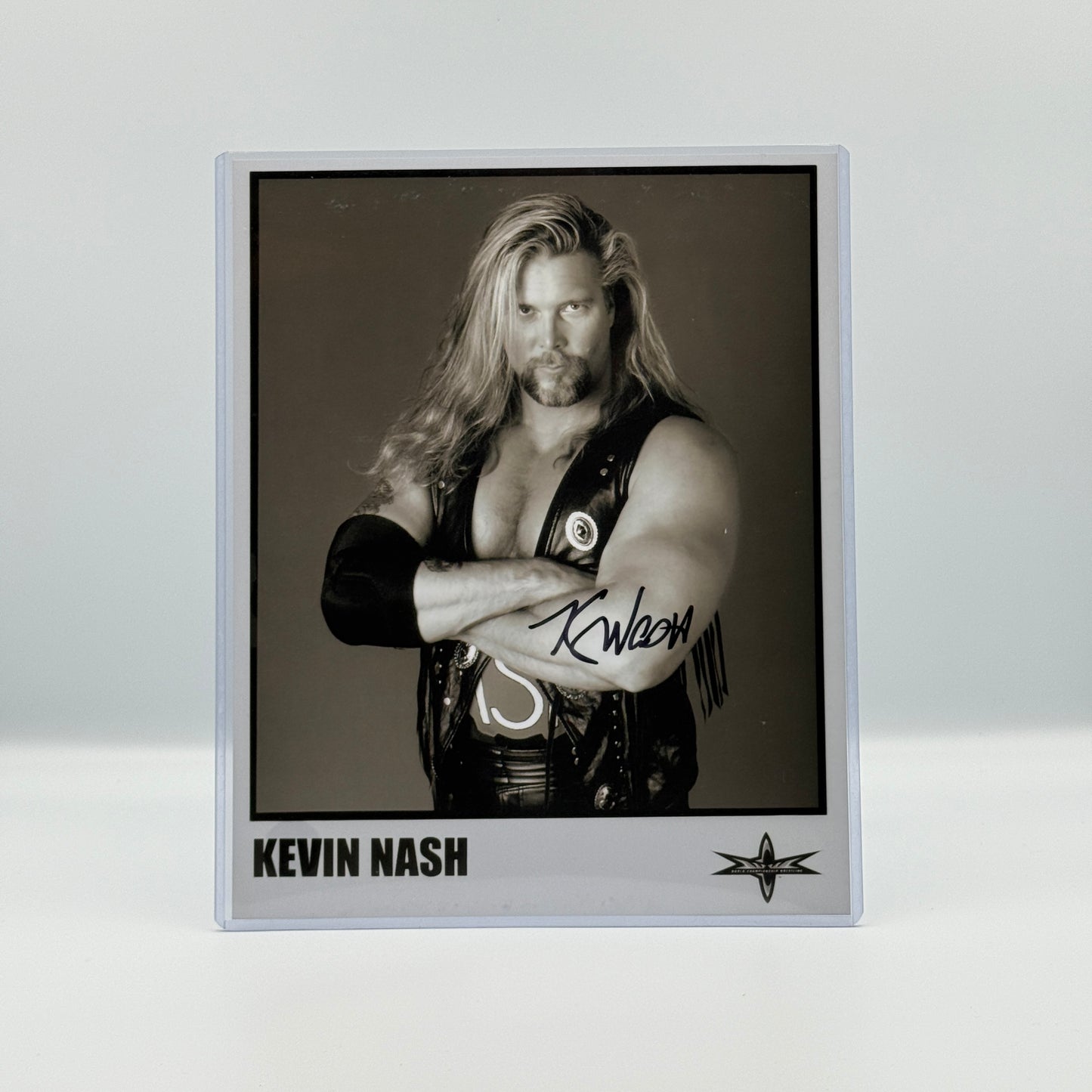 Kevin Nash Signed 8x10 Photo - WWF WCW Wrestling