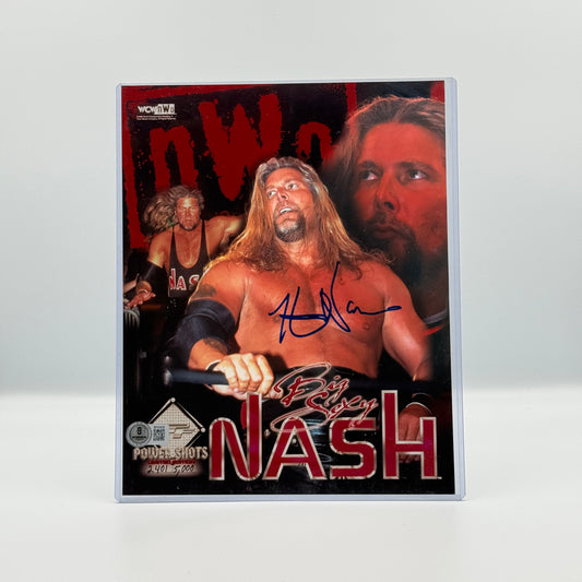 Kevin Nash Signed 8x10 Faces Photo Beckett - WWF WCW Wrestling
