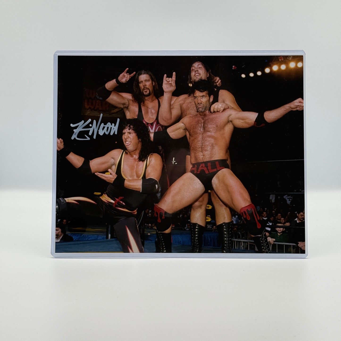 Kevin Nash Signed 8x10 NWO Photo - WWF WCW Wrestling