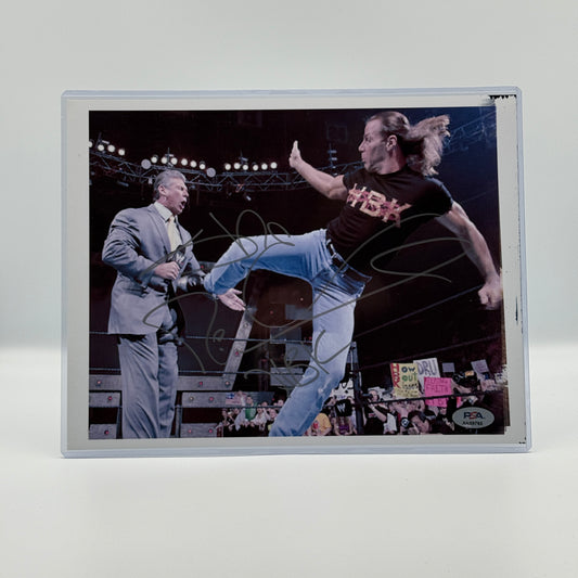 Shawn Michaels Signed 8x10 Photo PSA - WWF WWE Wrestling