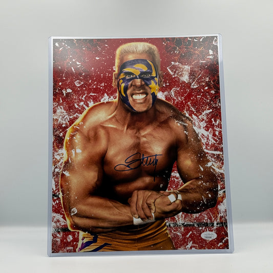 Sting Signed 11x14 Stinger Photo JSA - WCW Wrestling