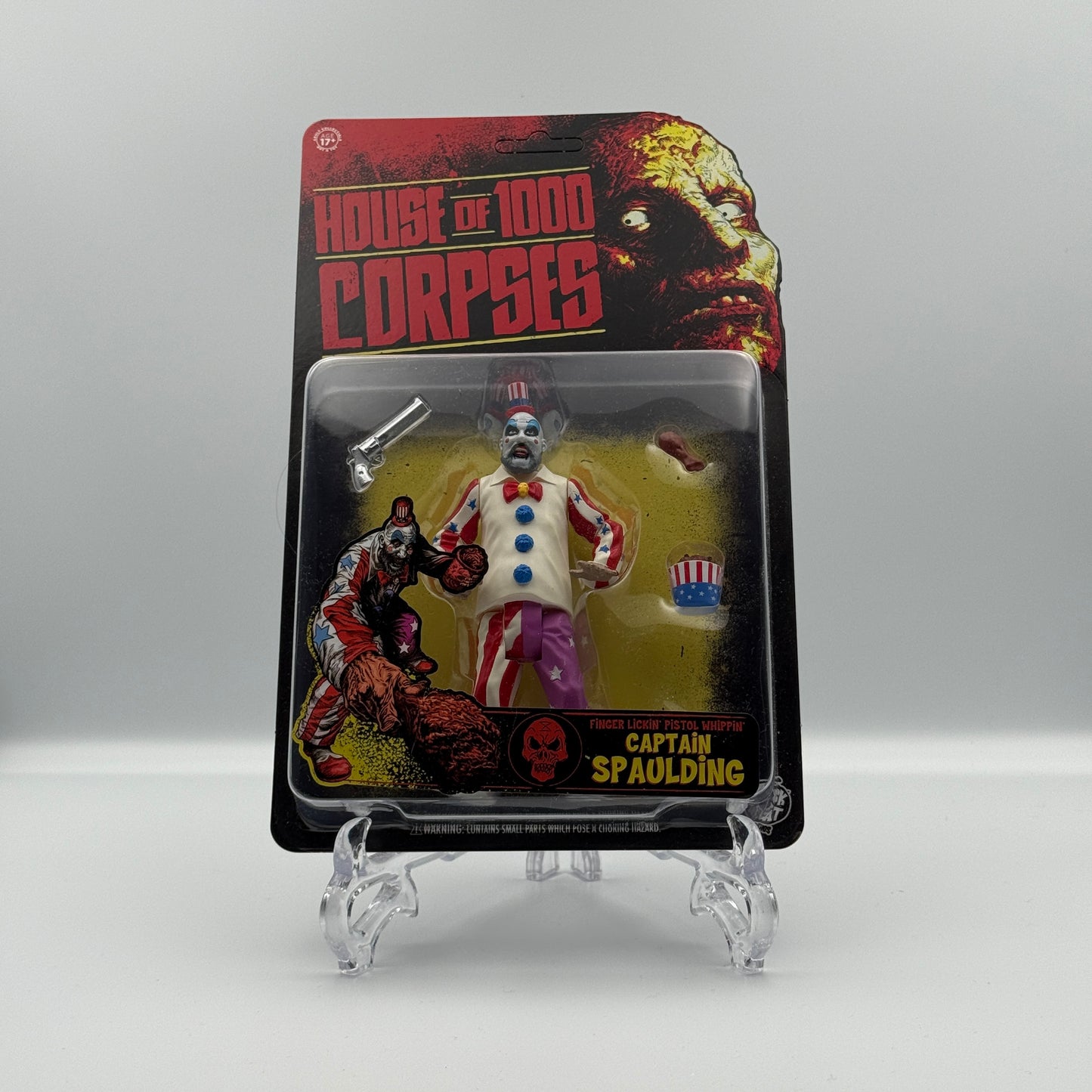 Rob Zombie's House Of 1000 Corpses Captain Spaulding TOTS Figure