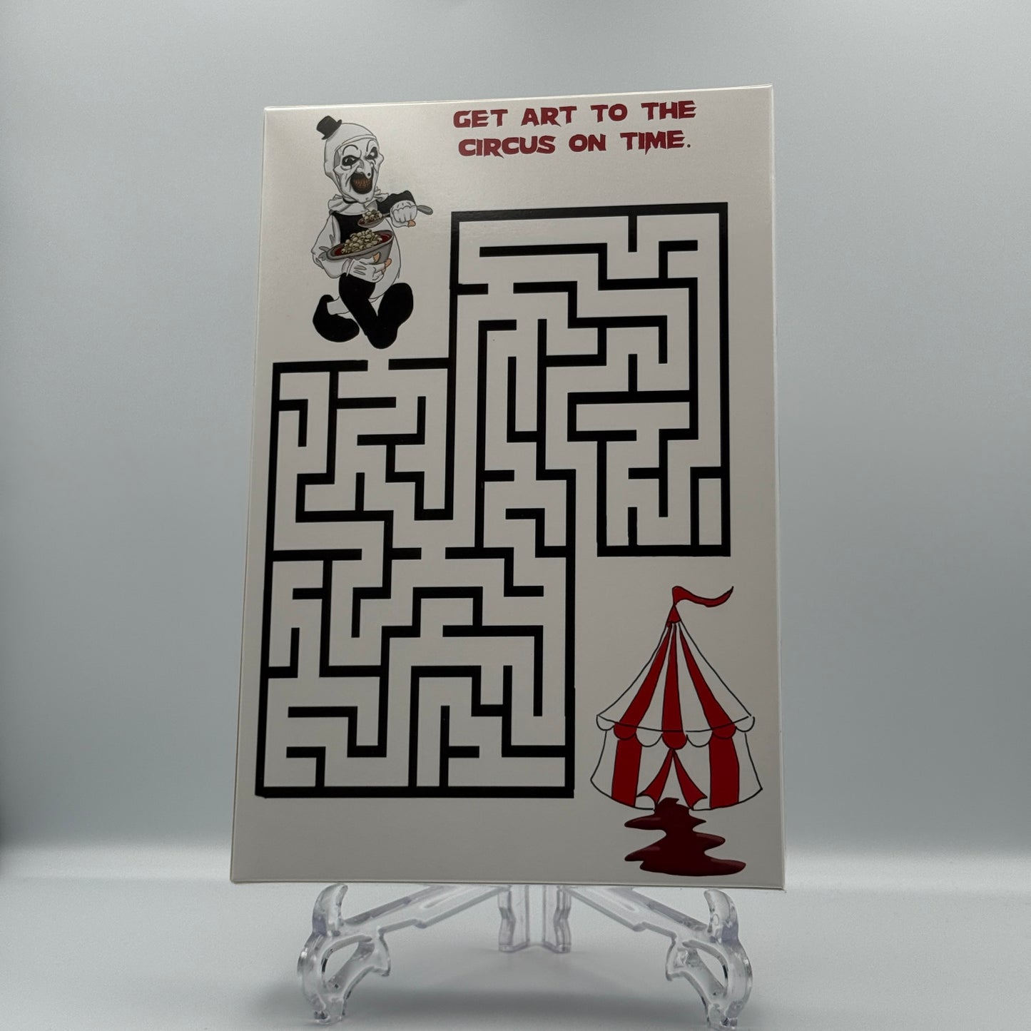 Terrifier 2 Art Crispies Promo Box made by Damien Leone