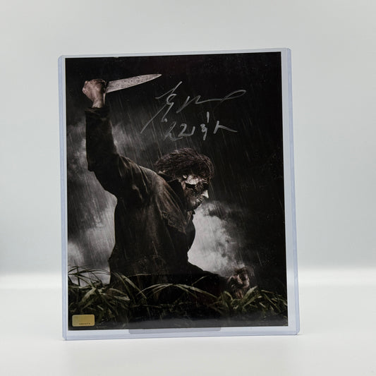 Rob Zombie's Halloween 2 Tyler Mane Signed 8x10 Photo with COA