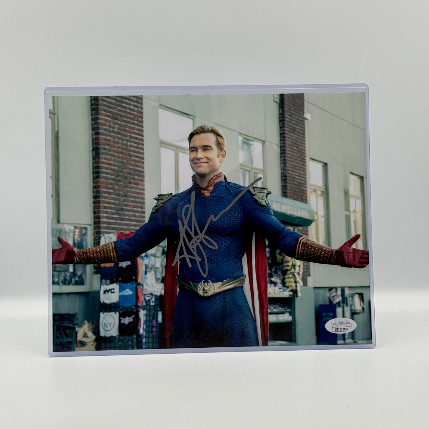 Antony Starr Homelander from The Boys Signed 8x10 with JSA
