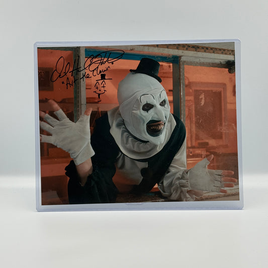 Terrifier David Howard Thornton Art The Clown Signed 8x10 Photo